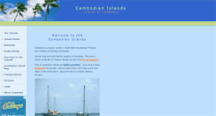 Desktop Screenshot of cambodian-islands.com